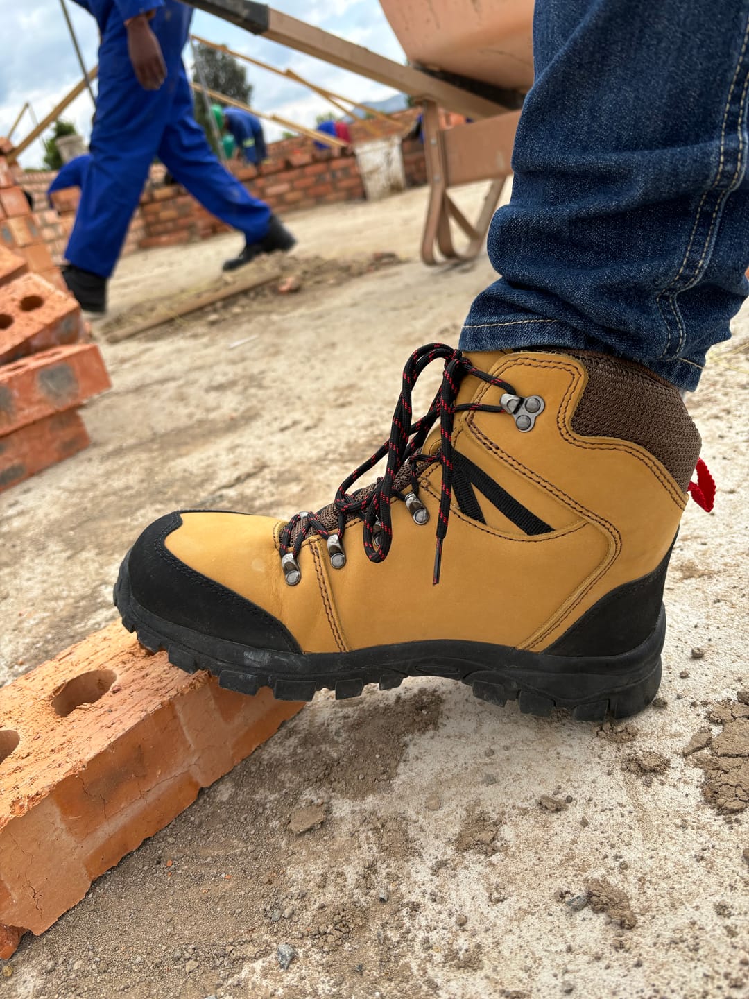 Customer photo review of Renegade Safety Work Boots