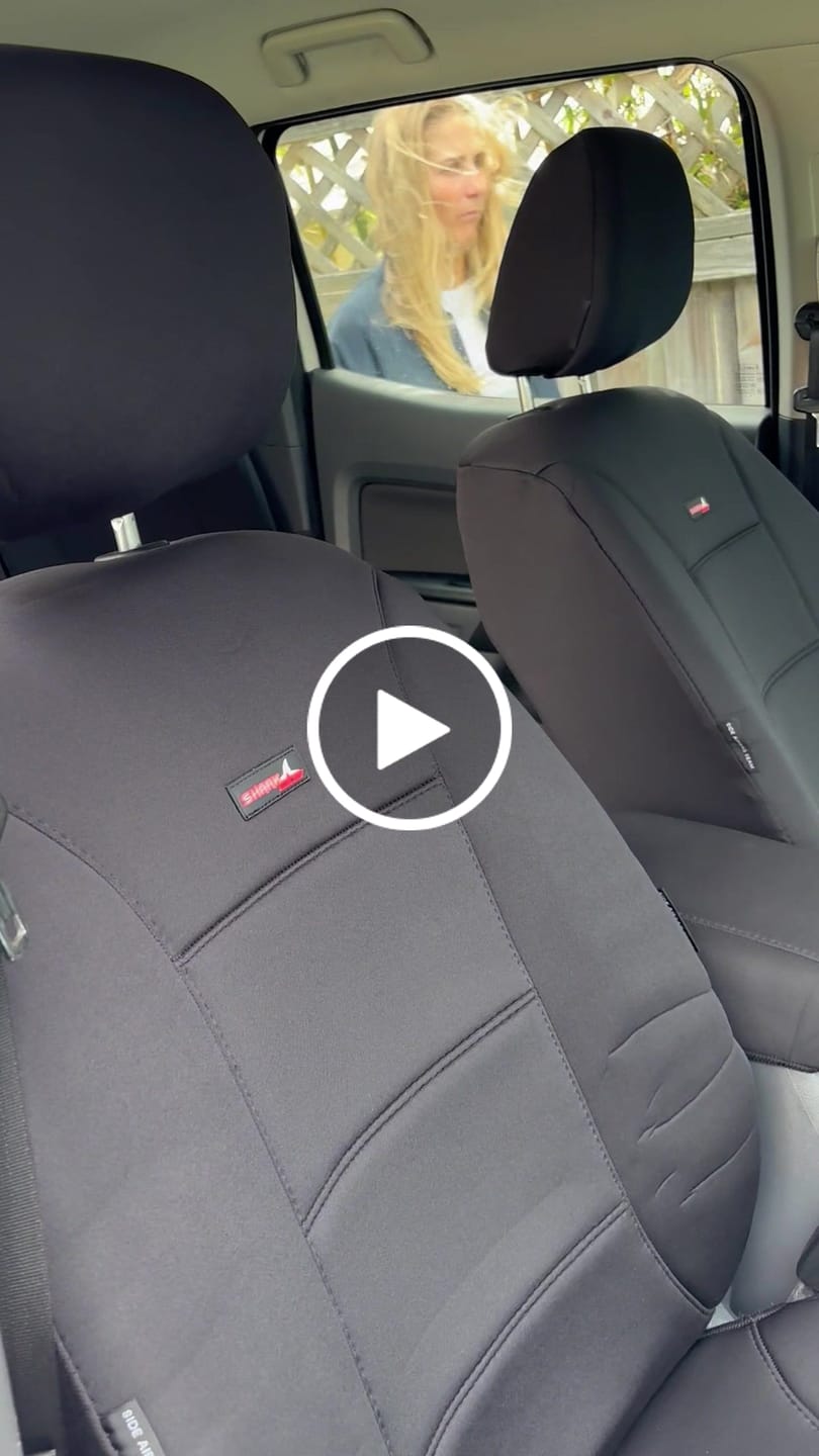 Customer video review of Sharkskin Seat Covers for Ford Ranger Dual Cab (06/2015-04/2022)