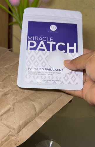Customer photo review of Parches para Acné