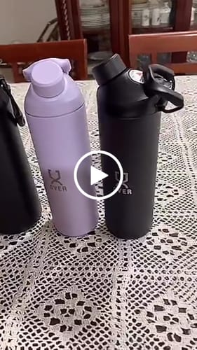 Customer video review of 700ml OVER Wave Thermo Duo Lid Flask