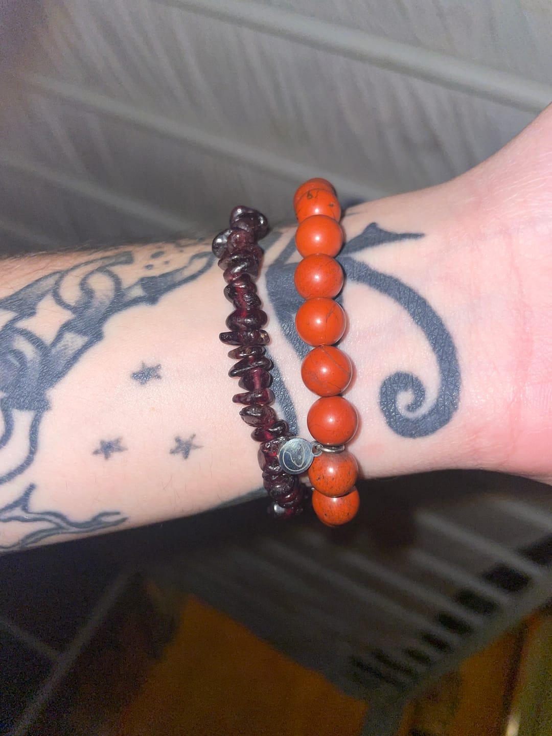 Customer photo review of Red Jasper Bracelet