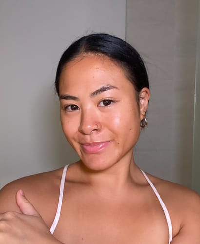 Customer photo review of Dusk to Dawn - Overnight Tan Facial 50ml