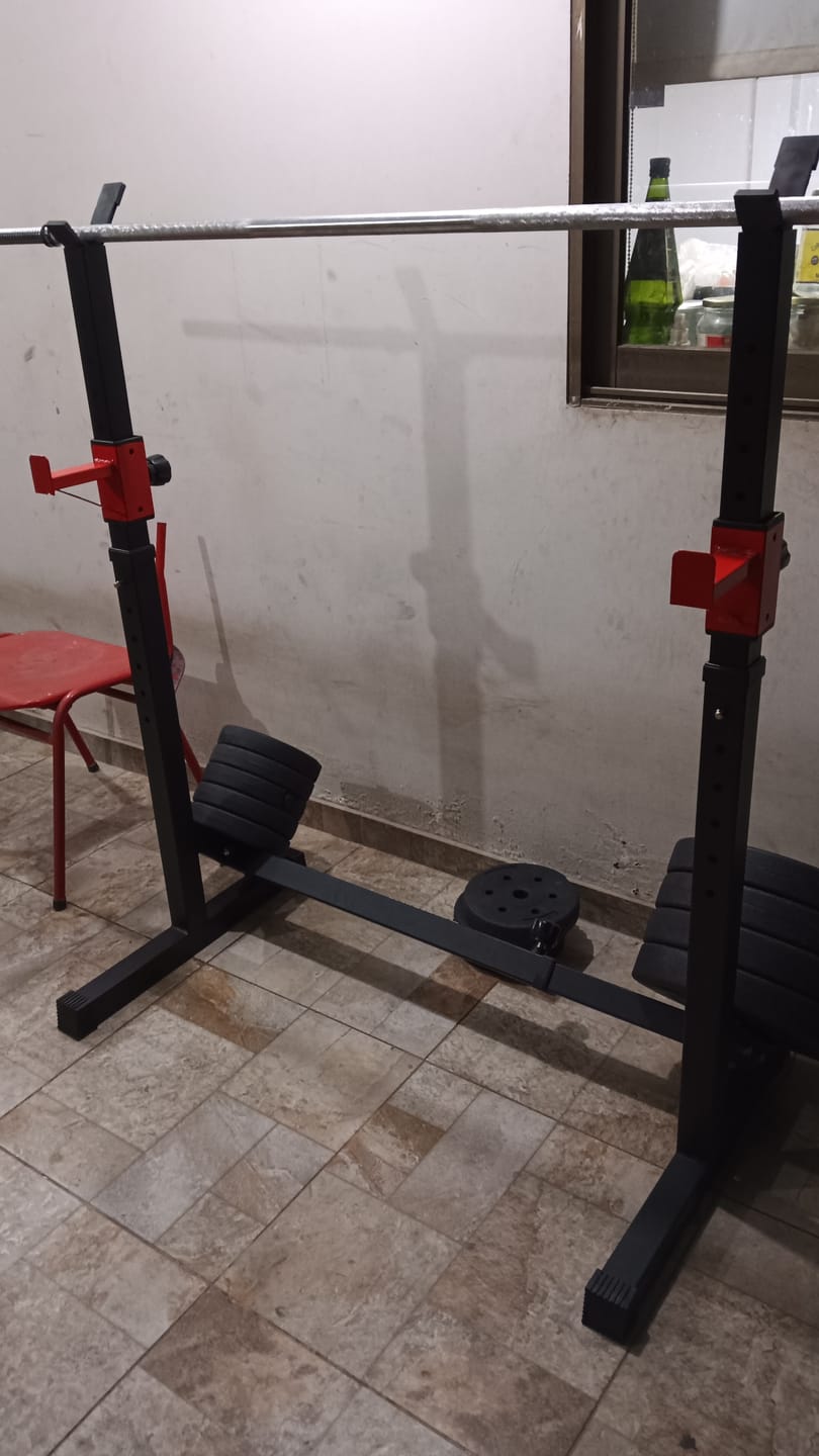 Customer photo review of Squat Rack IRONSIDE
