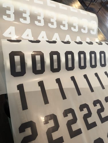 Customer photo review of UV DTF Permanent Sticker - Gang Sheet Builder