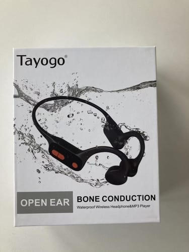 Customer photo review of Tayogo W22 Swimming Bone Conduction Headphones, Bluetooth 5.4, 32GB Memory