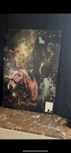 Customer photo review of Aquarell Pawtrait