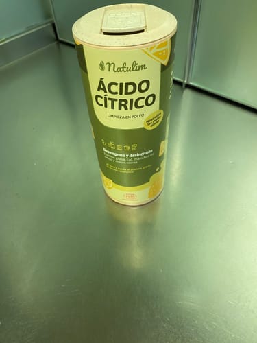 Customer photo review of Ácido Cítrico - Limpiador versátil