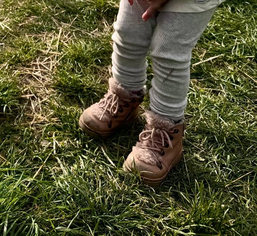 Customer photo review of Classic Winter Boot - Soft pink