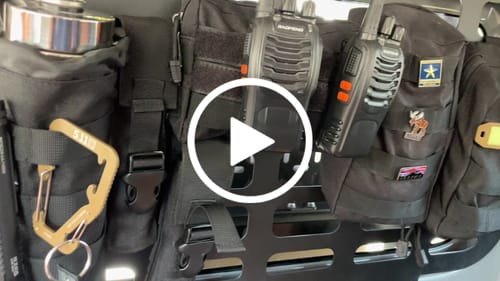 Customer video review of Organizador de Ventana para Suzuki Jimny
