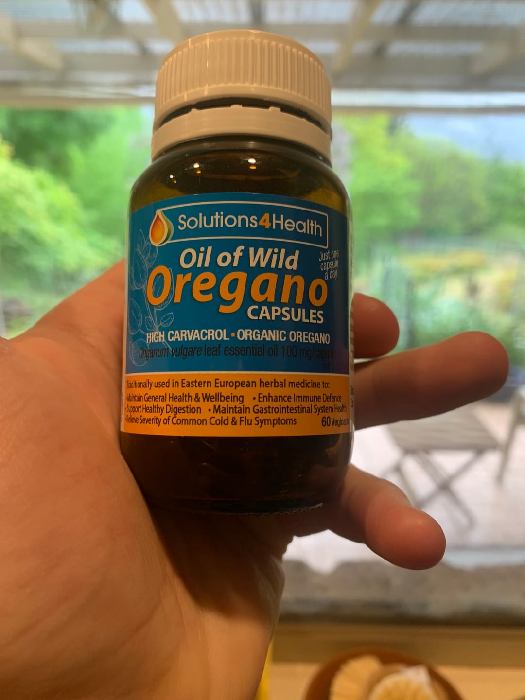 Customer photo review of 60 Capsules – Oil of Wild Oregano