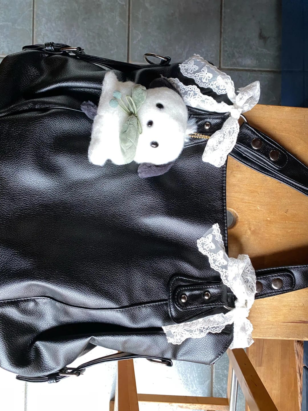 Customer photo review of LUCIE - Sac à Main de Cours de Luxe en Cuir