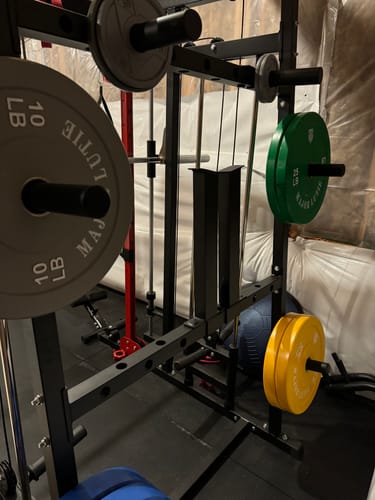 Customer photo review of Major Fitness Weight Plates Holder Attachment Sold in Pairs