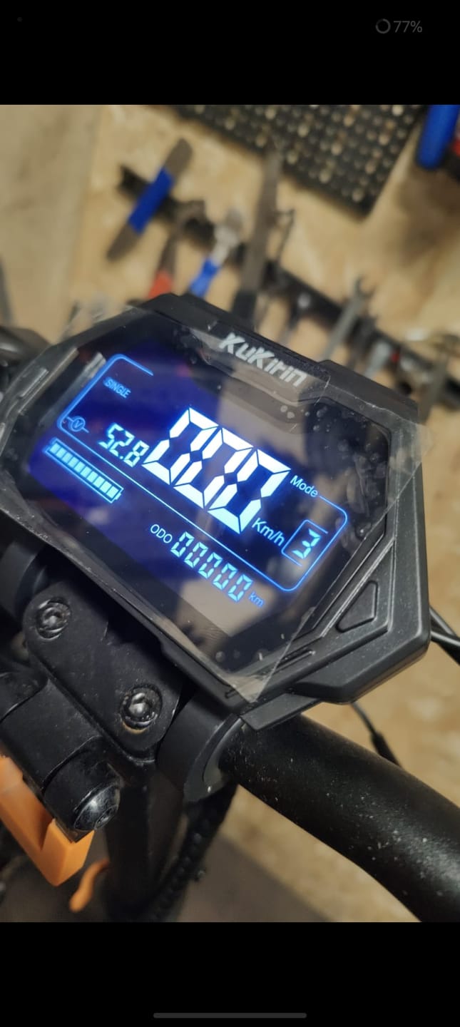 Customer photo review of Kugoo G-Series LCD Display Screen (B)
