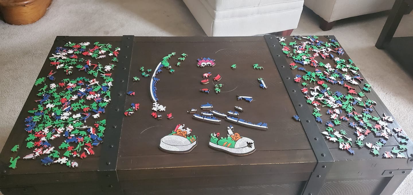 Customer photo review of Philadelphia Phillies™ Mascot - Wooden Puzzle