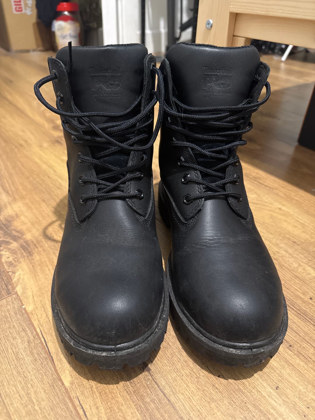 Customer photo review of Timberland Pro Iconic Safety Toe Work Boot