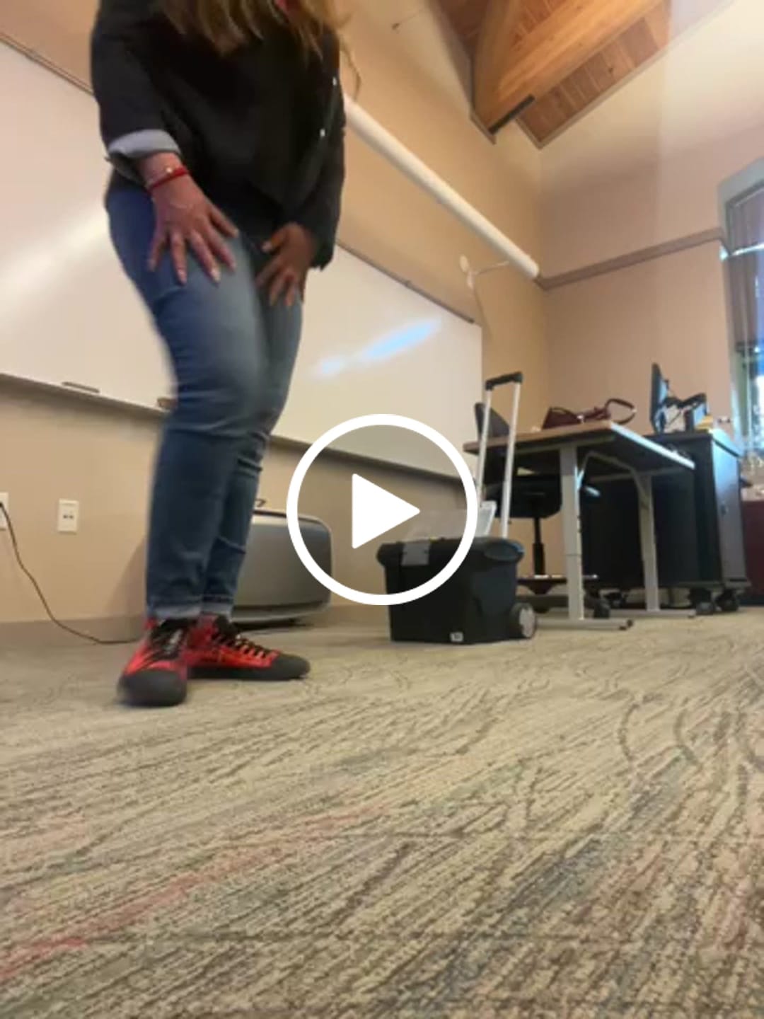 Customer video review of Vday Women Low tops ( Black or White Sole )