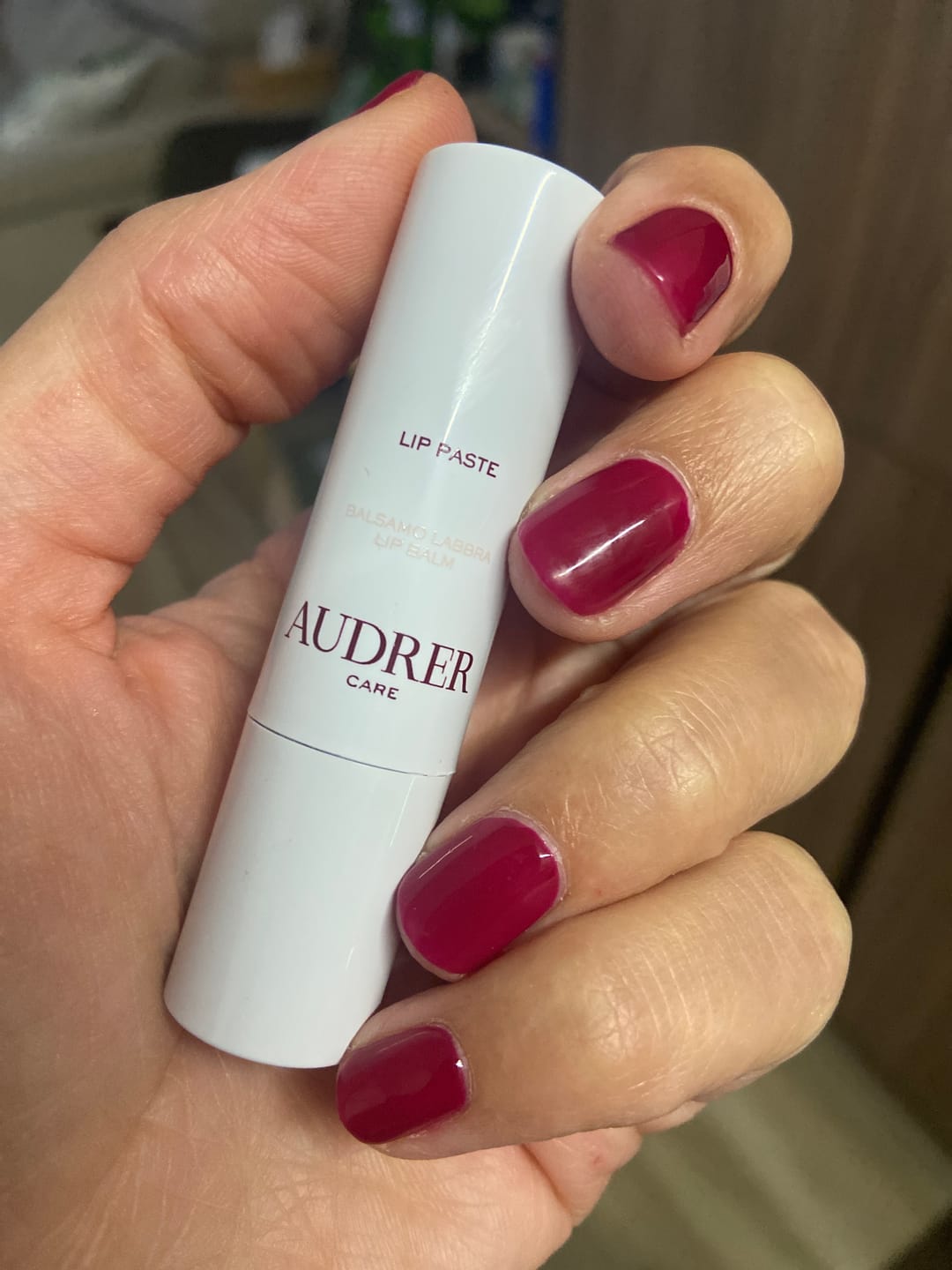 Customer photo review of Lip Paste