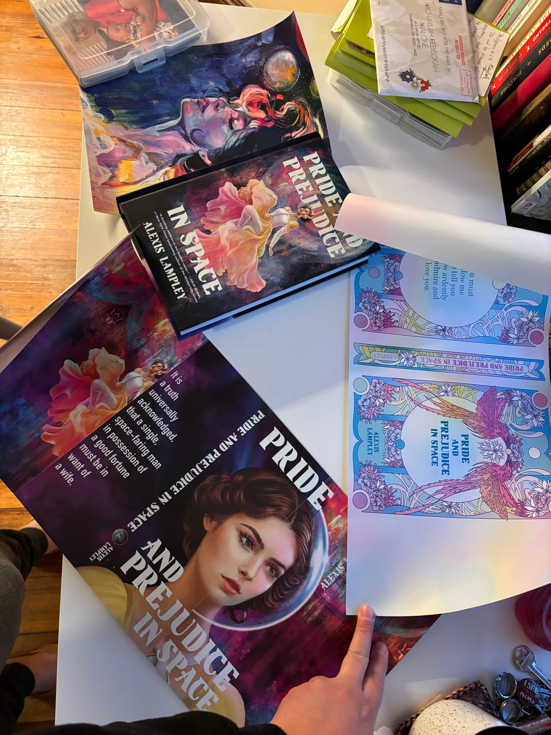 Customer photo review of Pride and Prejudice in Space