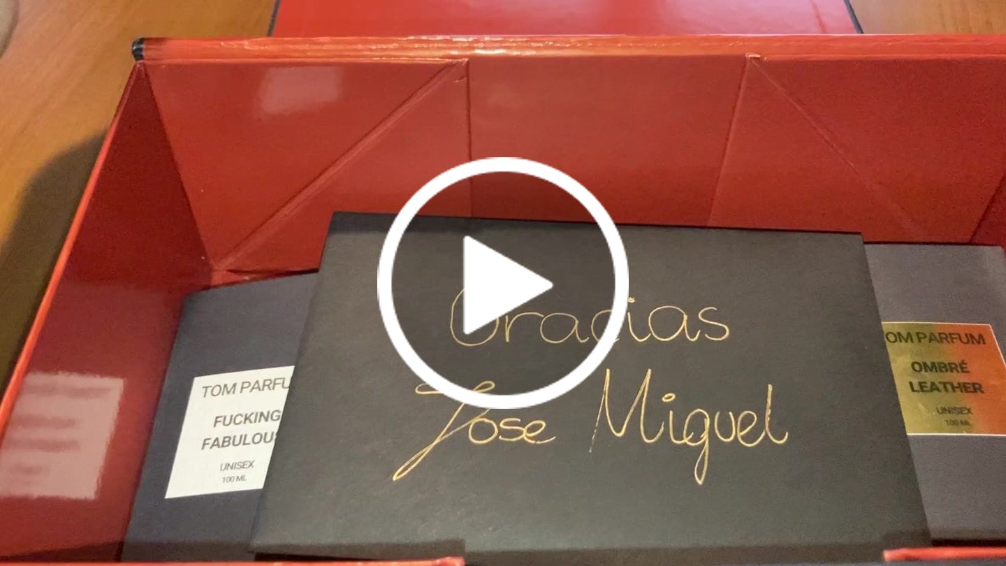 Customer video review of OMBRE LEATHER
