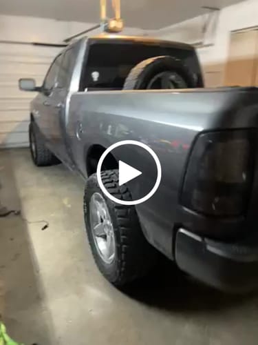 Customer video review of 5x5.5 Ram Wheel Spacers 1.5 inch For 2012-2018 Dodge Ram 1500 4PCS