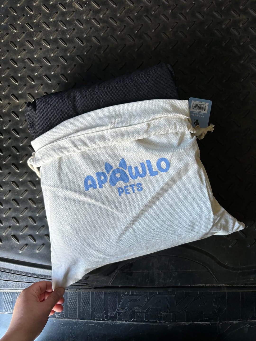Customer photo review of 4-in-1 Dog Car Seat Cover
