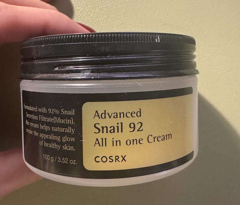 Customer photo review of Aktīvas iedarbības krēms ar gliemežu mucīnu Cosrx Advanced Snail 92 All in One Cream