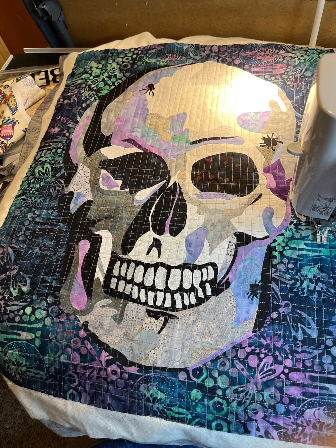 Customer photo review of Skellington Downloadable Pattern