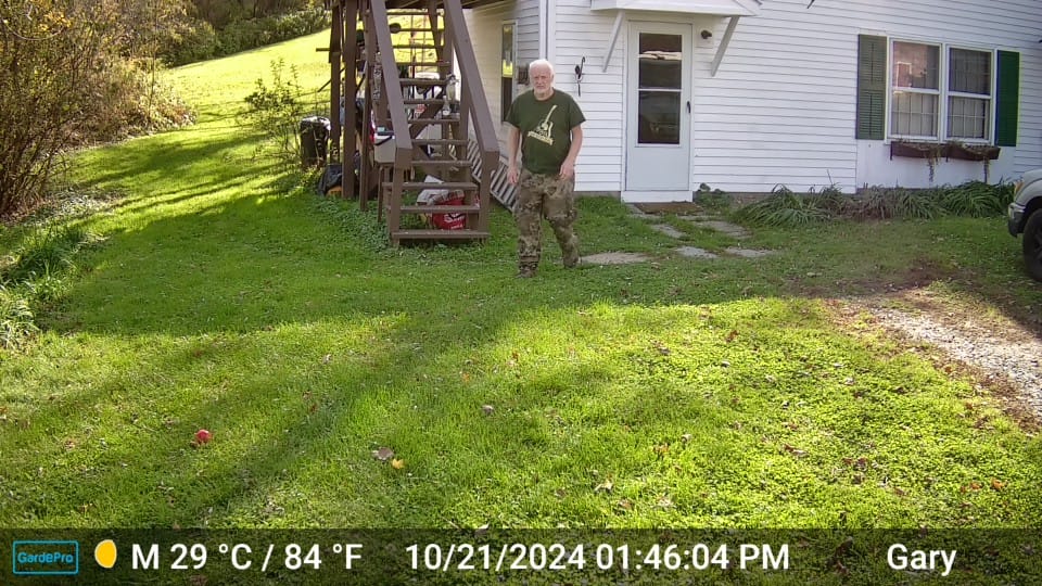 Customer photo review of GardePro X60P Live Max (Cellular)