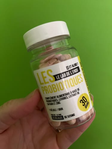 Customer photo review of Probiotiques 9 souches - Safran 30mg