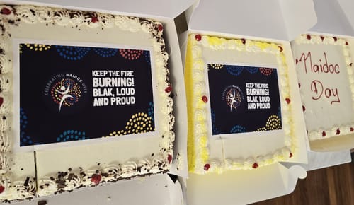 Customer photo review of NAIDOC Week 2024 - Edible Icing Toppers