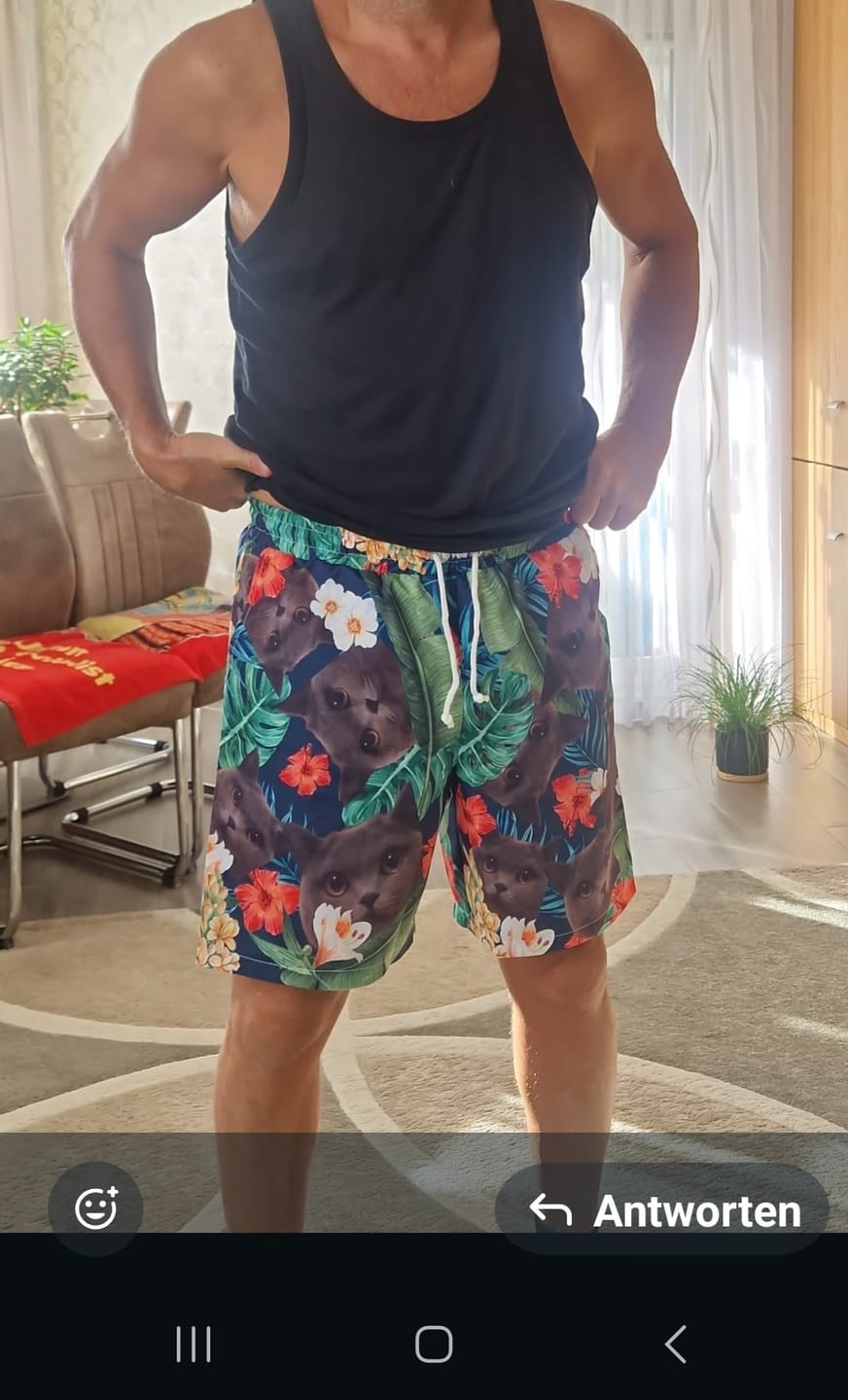 Customer photo review of Dein Foto - Individuelle Badehose