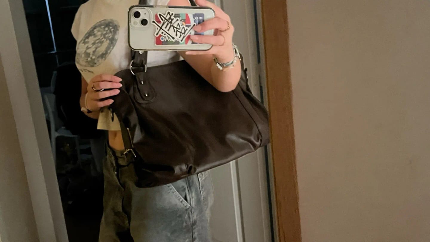 Customer photo review of LUCIE - Sac à Main de Cours de Luxe en Cuir