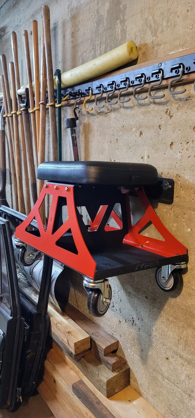 Customer photo review of WALL/CART MOUNT: LOW-PRO