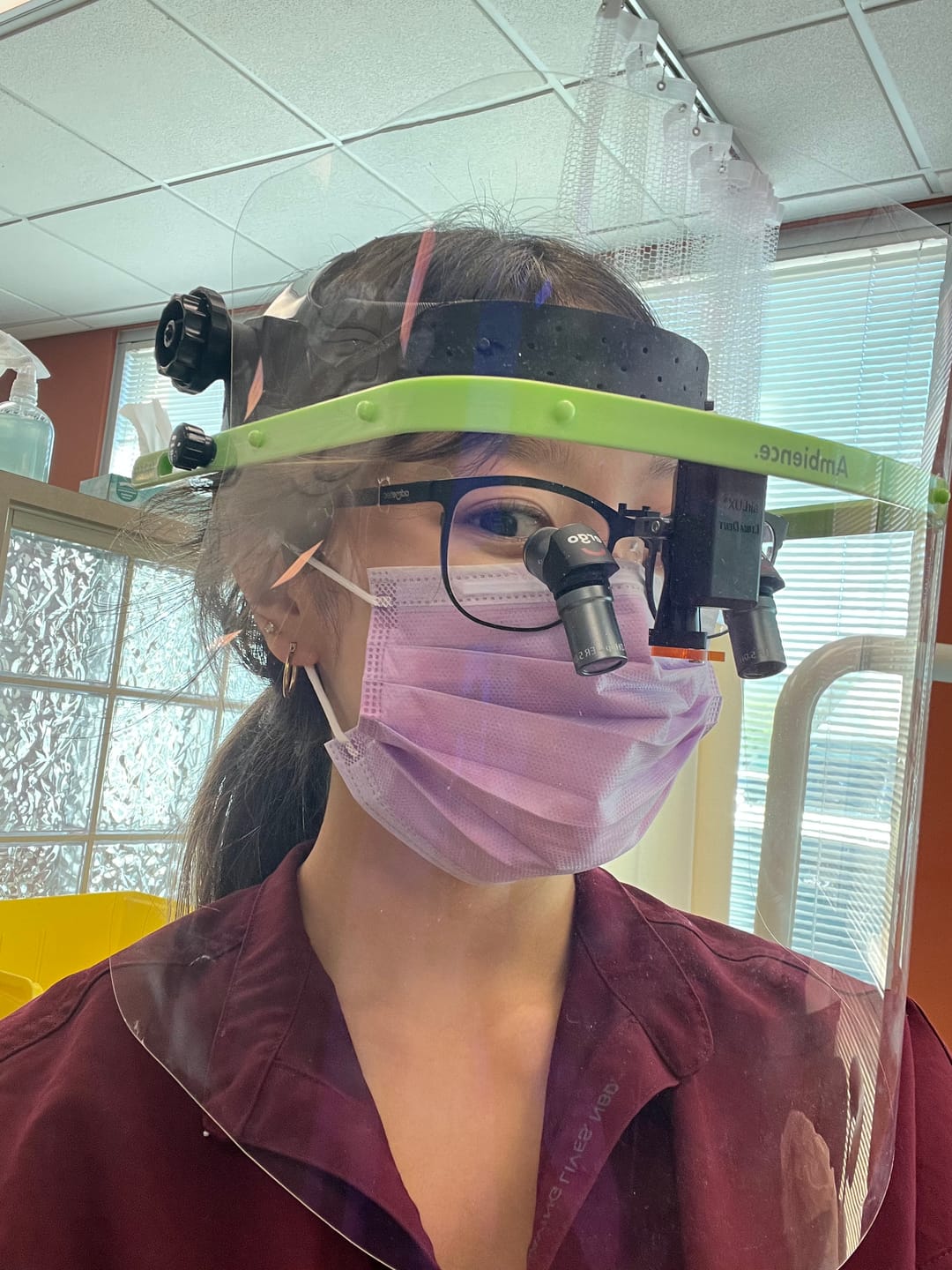 Customer photo review of The Loupe Shield