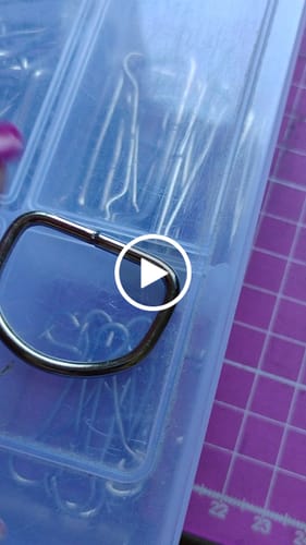 Customer video review of MEIA ARGOLA 25MM ARAME 2,7MM NIQUELADO 10 PEÇAS