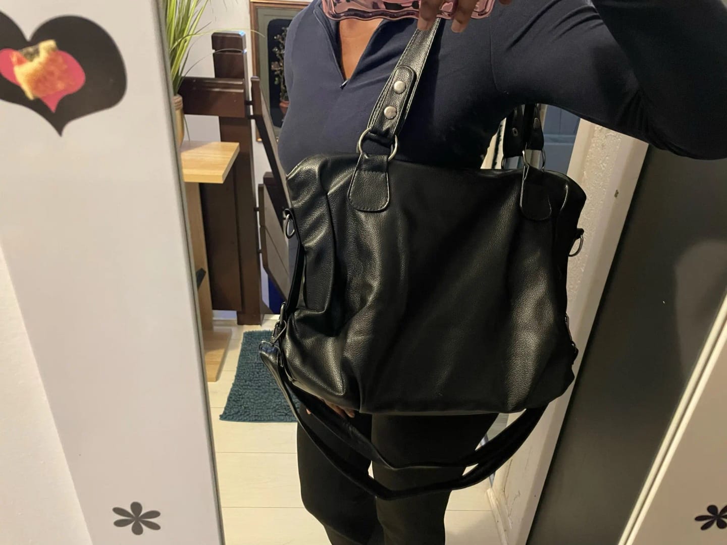 Customer photo review of LUCIE - Sac à Main de Cours de Luxe en Cuir