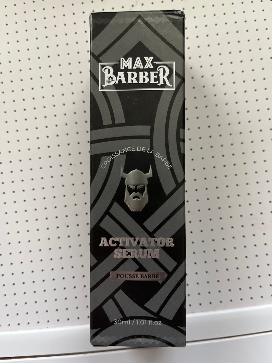 Customer photo review of Activator Serum | Booster Croissance de barbe