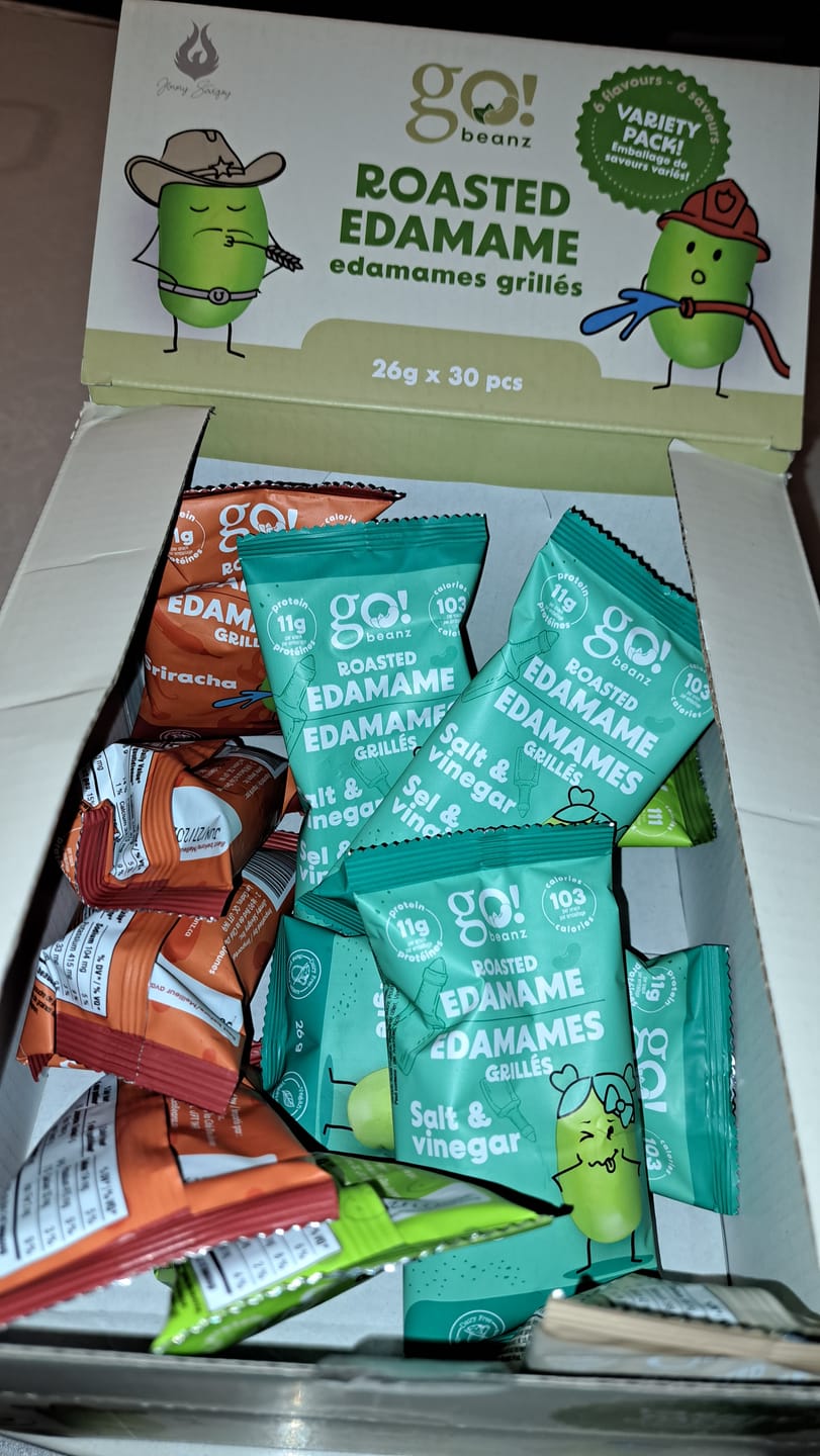 Customer photo review of Go Beanz - Edamames Grillés 26g