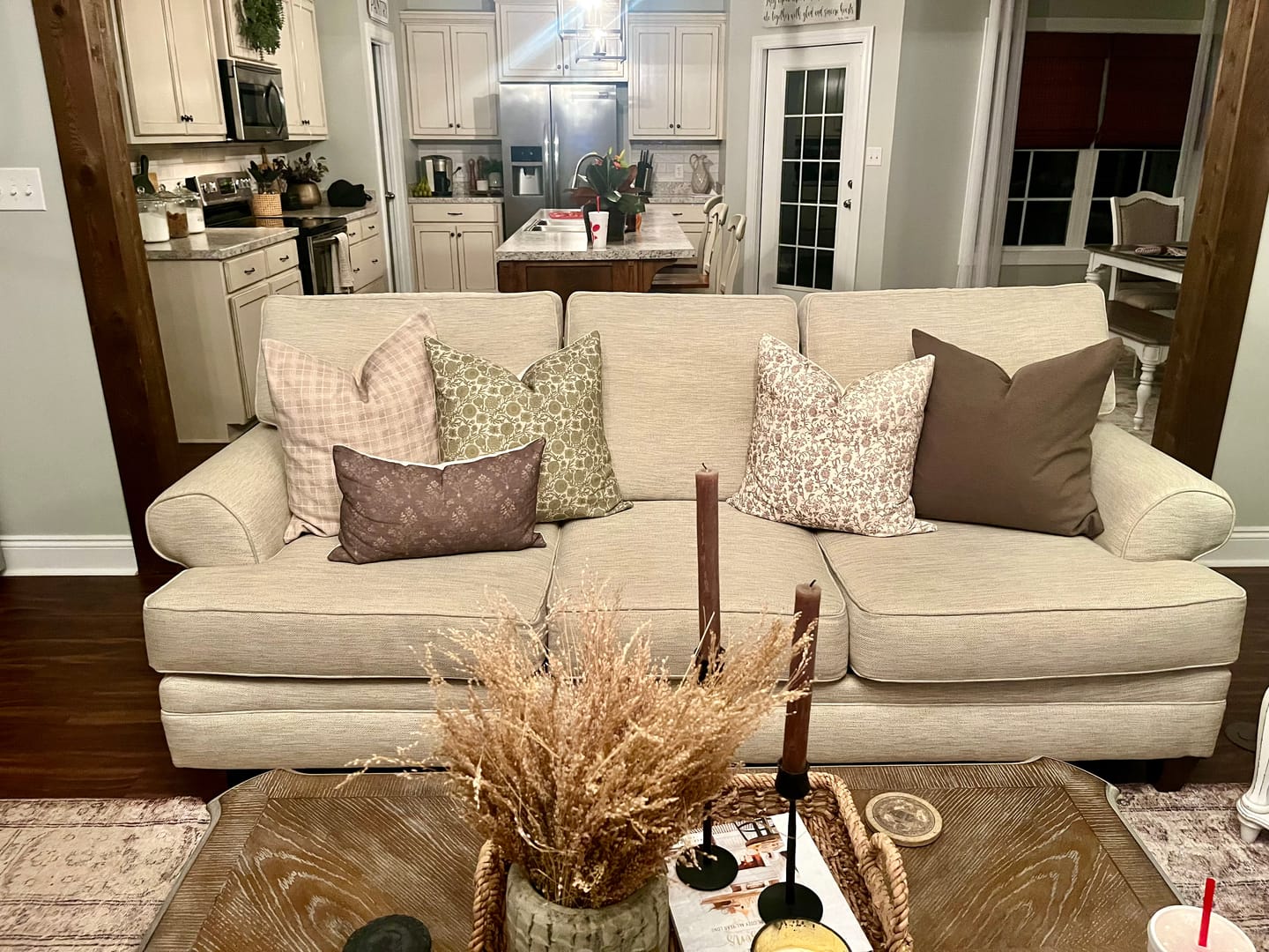 Customer photo review of Premium Faux Down Insert (8 Sizes Available)