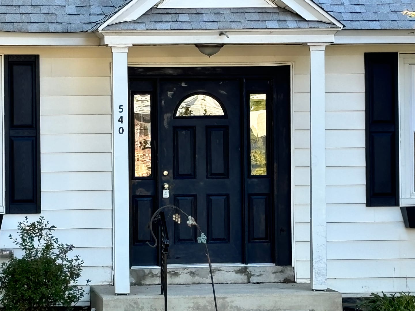 Customer photo review of Clear 1 Lite Glass and Frame Kit (Half Sidelite)