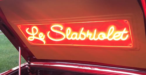 Customer photo review of Custom Neon: Le Slabriolet
