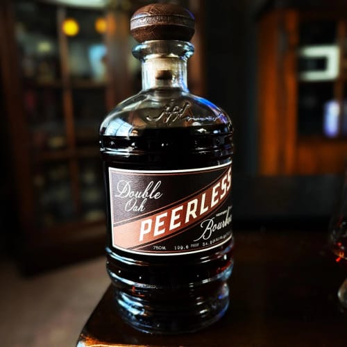 Customer photo review of Peerless Double Oak Kentucky Straight Bourbon