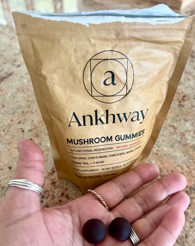 Customer photo review of Mushroom Gummies