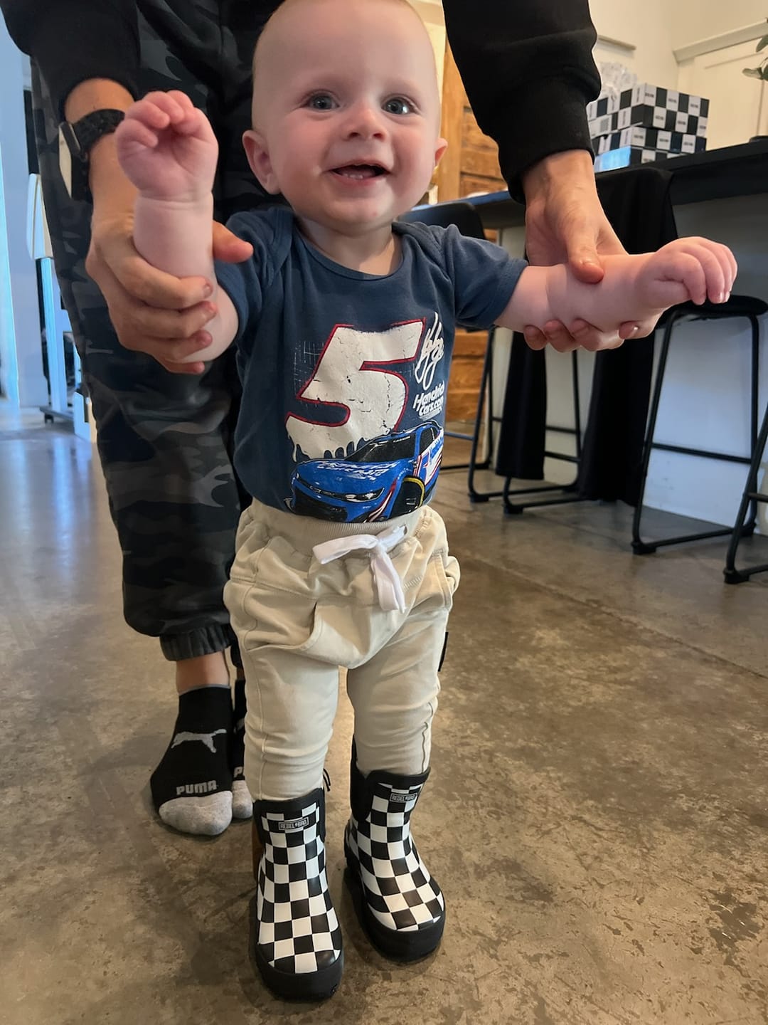 Customer photo review of Holstyn Midi Boot in Venice