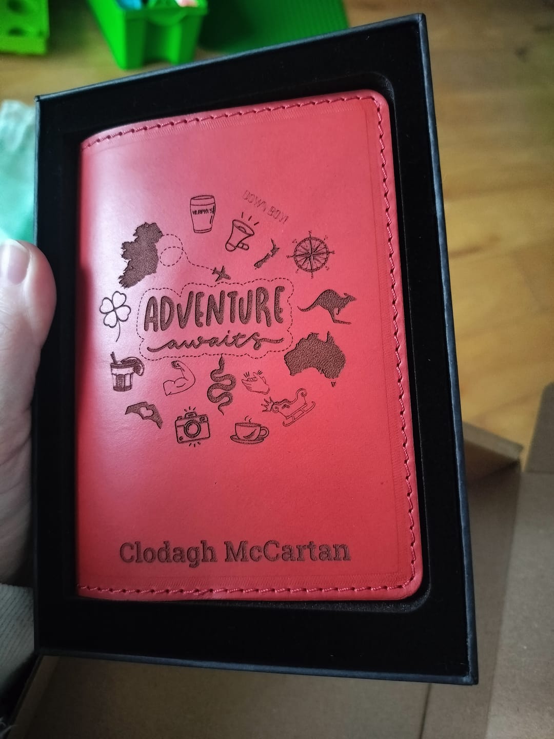 Customer photo review of Passport Holder
