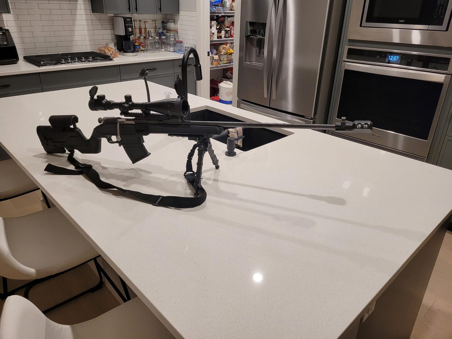 Customer photo review of Mosin Nagant NDT Scope Mount Ultra-low Profile for M9130 Round Receiver