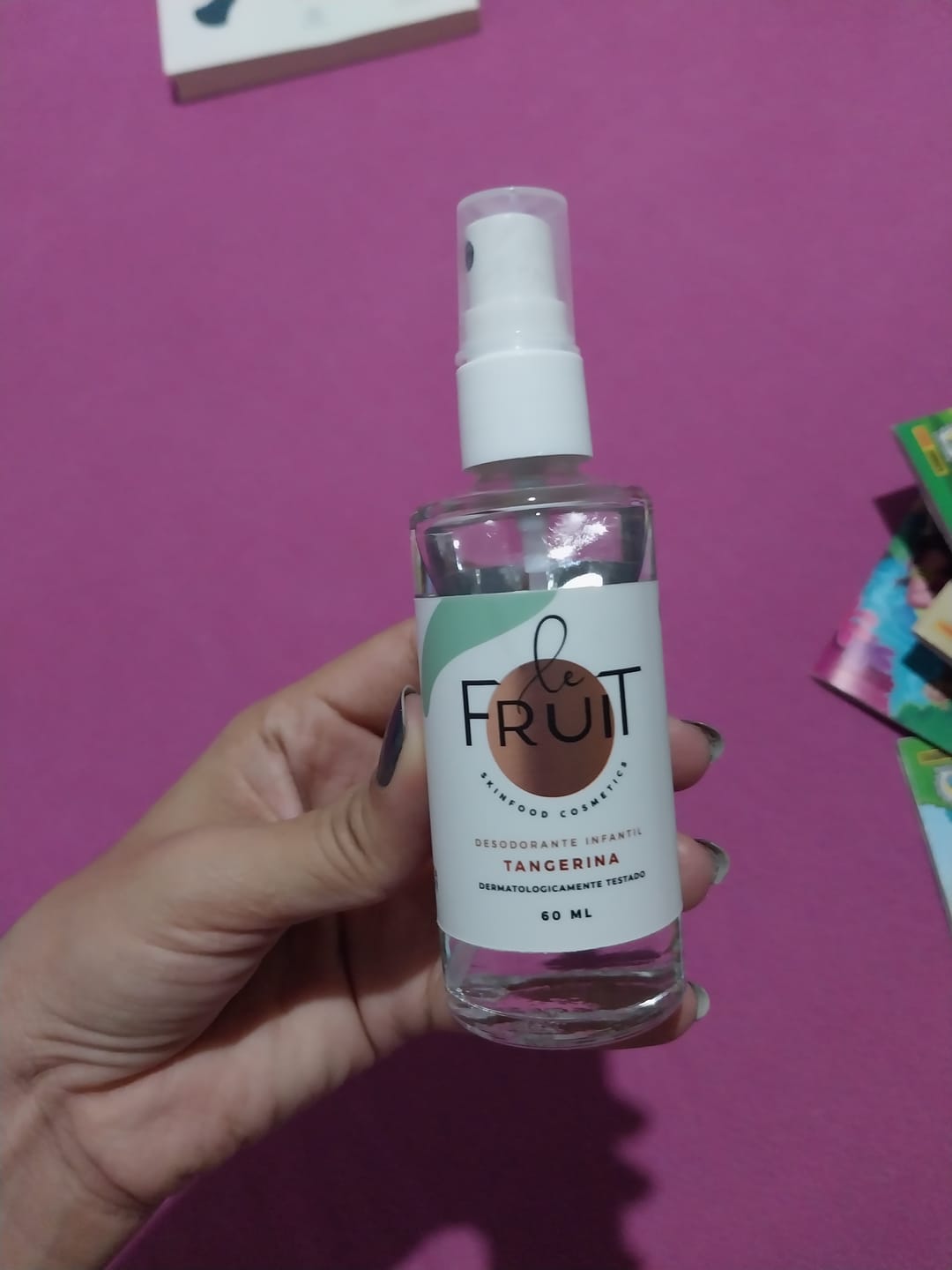 Customer photo review of Desodorante Diário Teen