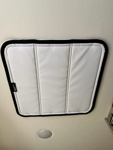 Customer photo review of Roof Vent Fan Insulated Cover