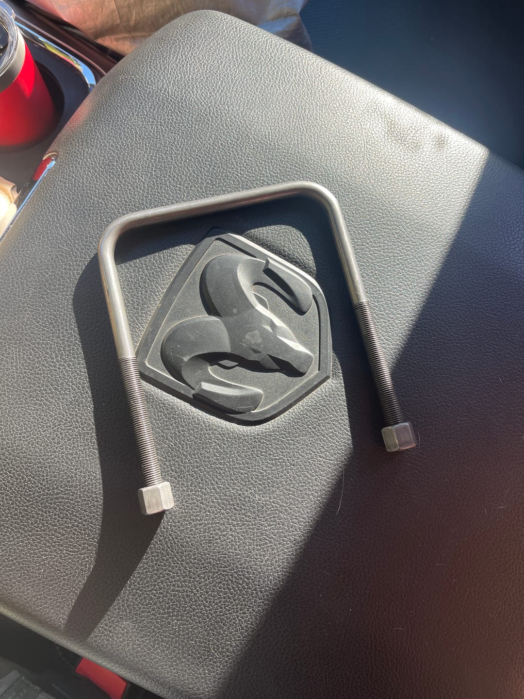 Customer photo review of 3/8 Inch Diameter U-Bolts - Square