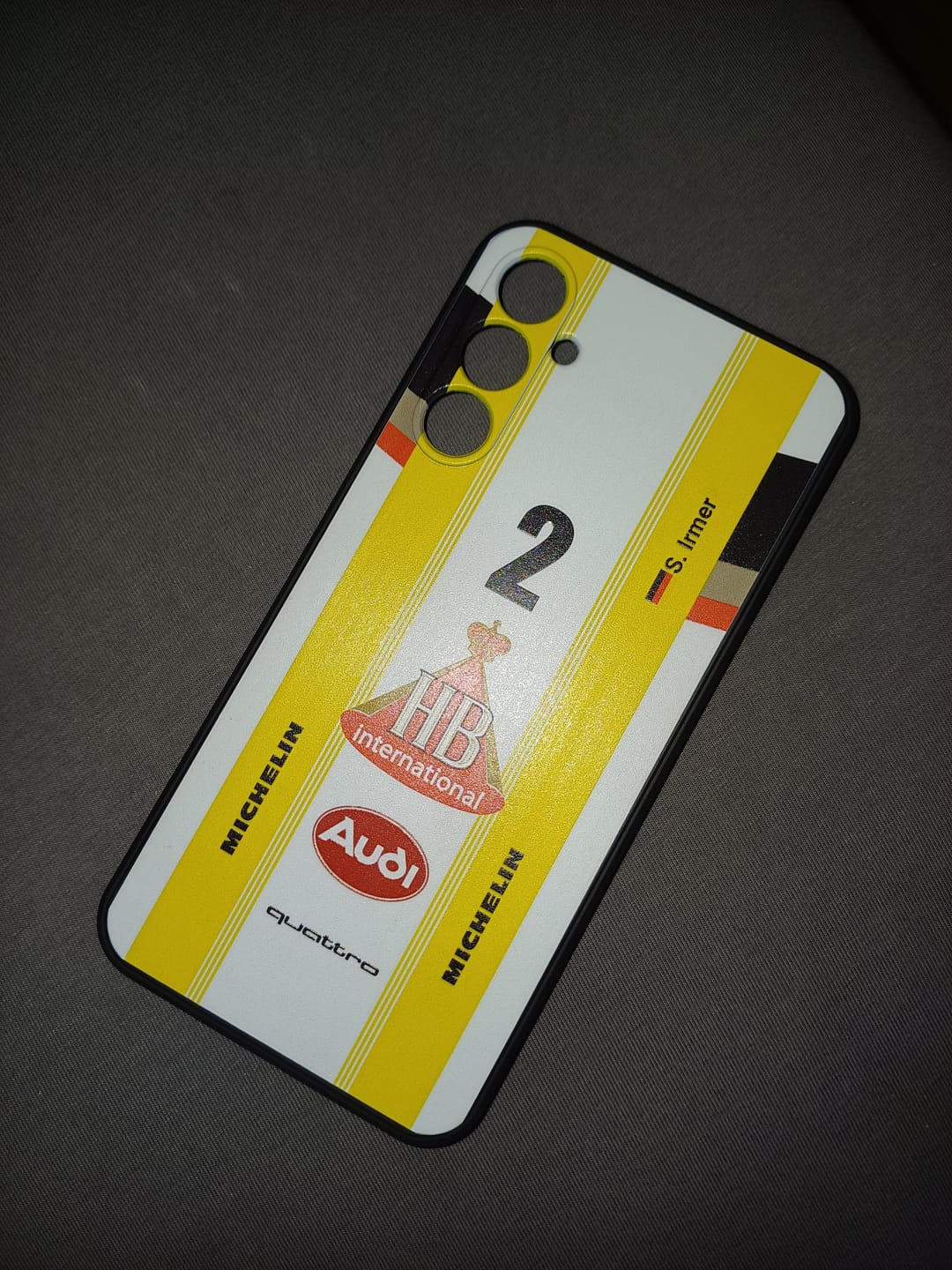 Customer photo review of Audi Quattro S1 E2 Gruppe B Livery - Individuelle Handyhülle für Samsung